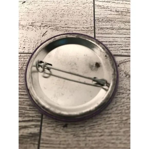 Vintage God Rules Faith Jesus Button pin pinback collectable Souvenir Church - Picture 2 of 4